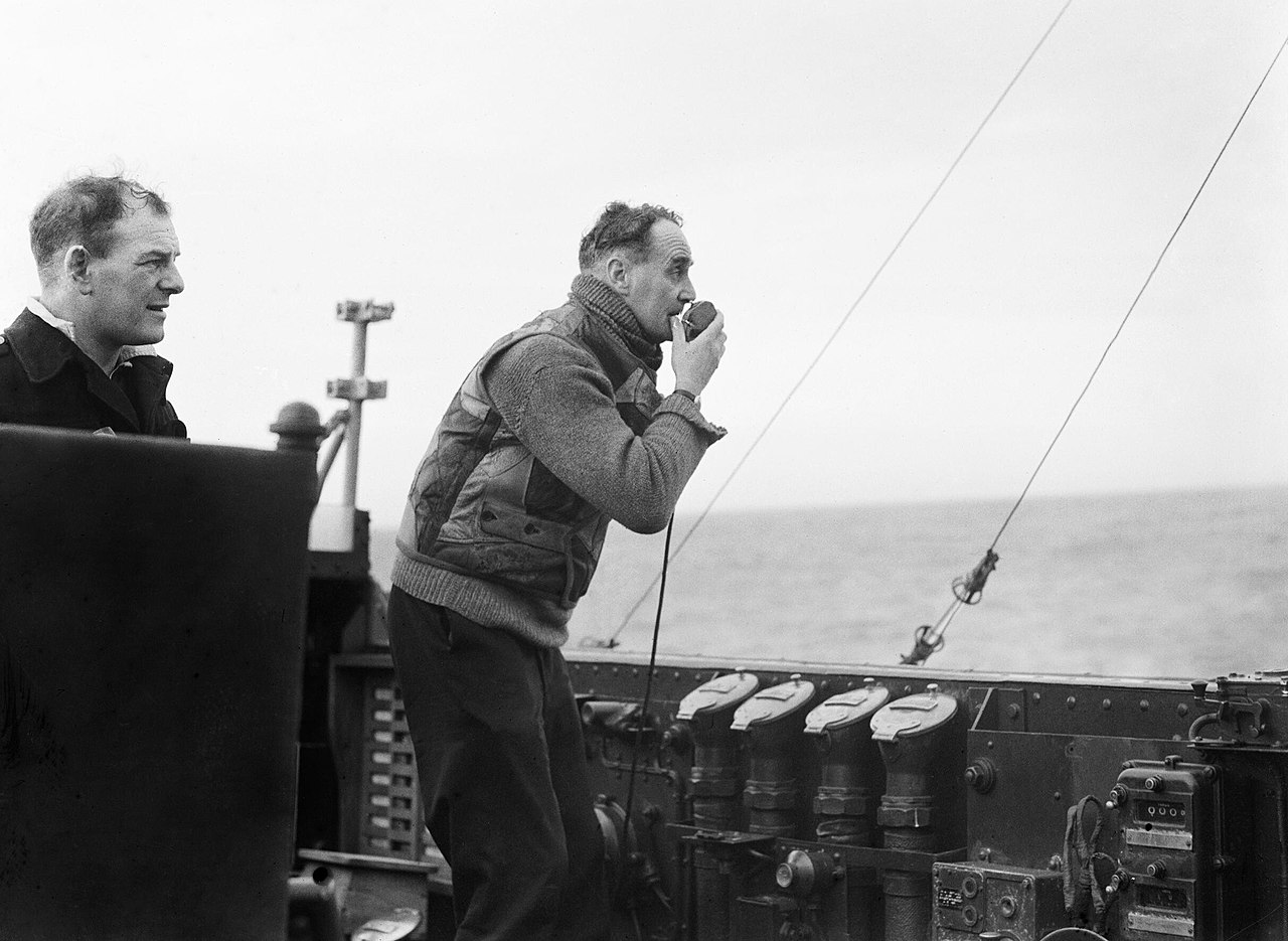 Out With U-boat Killer Number 1; the Second Escort Group's Success. 26 January To 25 February 1944, on Board HMS Starling. With the 2nd Escort Group, Commanded by Captain F J Walker, Cb, Dso and Two Bars, on His Most Rec A21988.jpg