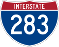 Interstate 283 marker