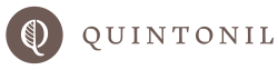 The restaurant's wordmark mixing a letter Q with a leaf.
