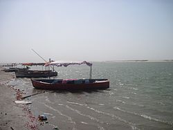 The River Saryu in Ayodhya