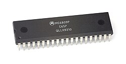 1 MHz Motorola 6809P processor, is a C65P mask set manufactured the tenth week of 1992