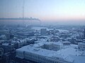 Frozen Kaban from Kazan State University's building