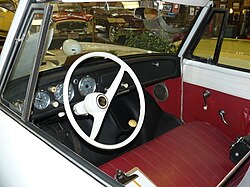 1962 Amphicar interior