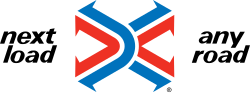 Railbox's "Next Load, Any Road" logo