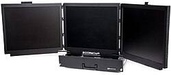 Triple-screen