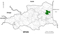 Location within the Pyrénées-Orientales département.