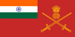 Flag of the Indian Army (1947–present)