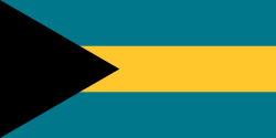 Naval jack of the Bahamas