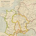 Provence divided between the Kingdom of Burgundy and the Kingdom of Austrasia in 561.