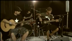 Riffmaster performing live in 2008.