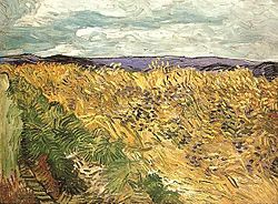 Vincent van Gogh, Wheat Field with Cornflowers, 1890