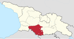 Location of Samtskhe–Javakheti