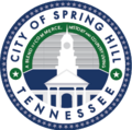 Official seal of Spring Hill, Tennessee