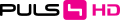 Logo of Puls 4 HD until December 2015