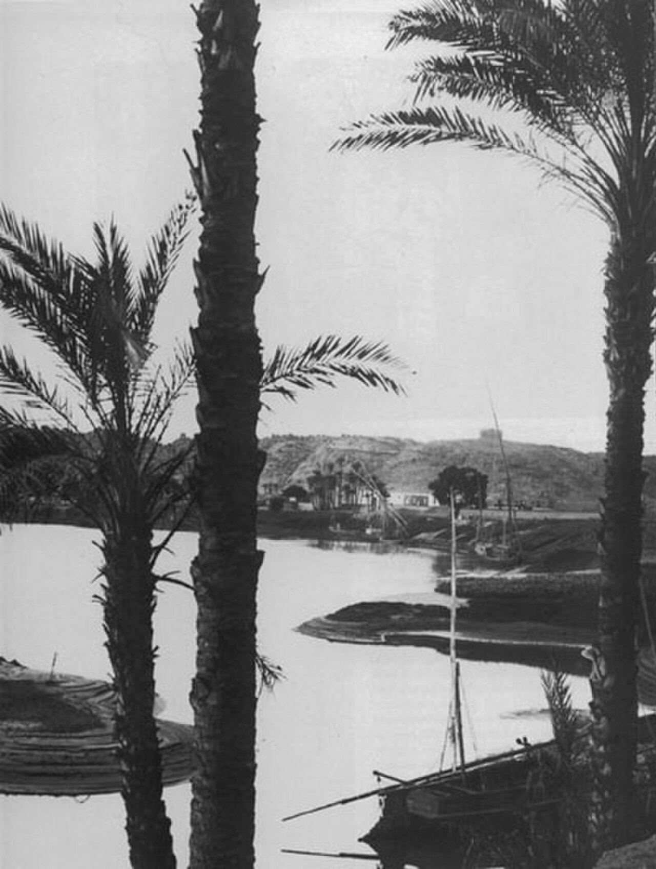 River Nile at Shellal in Egypt, on 15th of February 1891.jpg