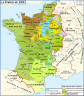 The County of Provence within the Kingdom of Arles in the year 1030