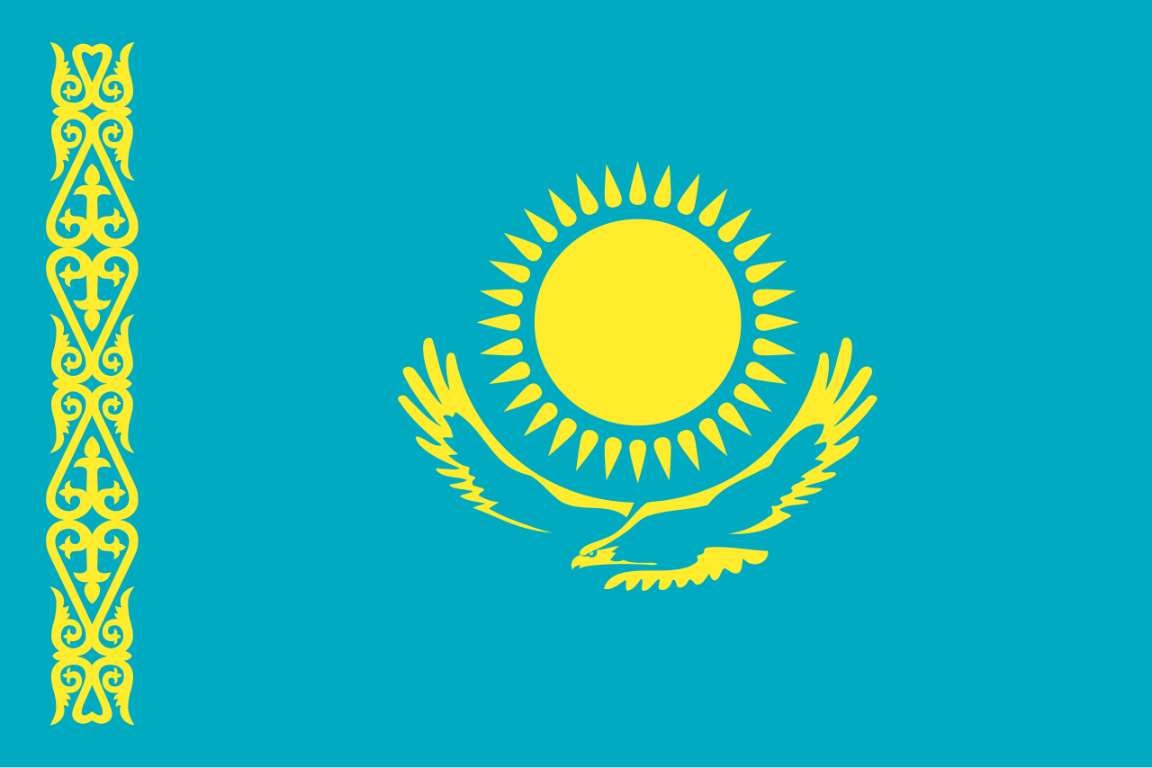 Flag of Kazakhstan (3-2).svg