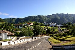 The Furnas Valley and town