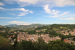 View of Cagli