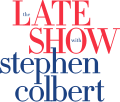 Multicolor usage of Didot as the logo for The Late Show With Stephen Colbert.