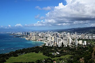 Honolulu skyline
