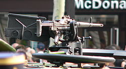 An AA-52 on a Véhicule Blindé Léger.