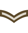 Lance corporal (Antigua and Barbuda Regiment)[38]