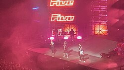 Five performing in Sydney, Australia, in May 2026