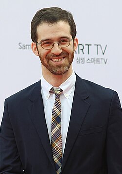 Will Aronson on the red carpet of The Musical Awards, 3 June 2013