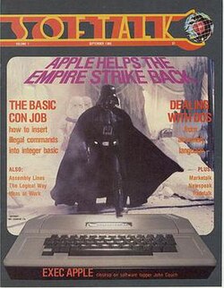 Cover of the September 1980 issue (vol. 1, no. 1)
