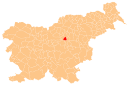 Location of the Municipality of Tabor in Slovenia