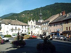 The centre of Thônes