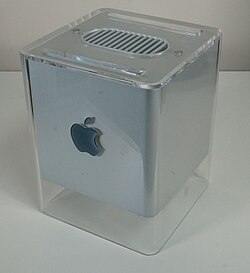 Power Mac G4 Cube, launched July 19, 2000