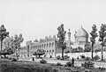 19th century drawing of the school by French architect Pascal Coste