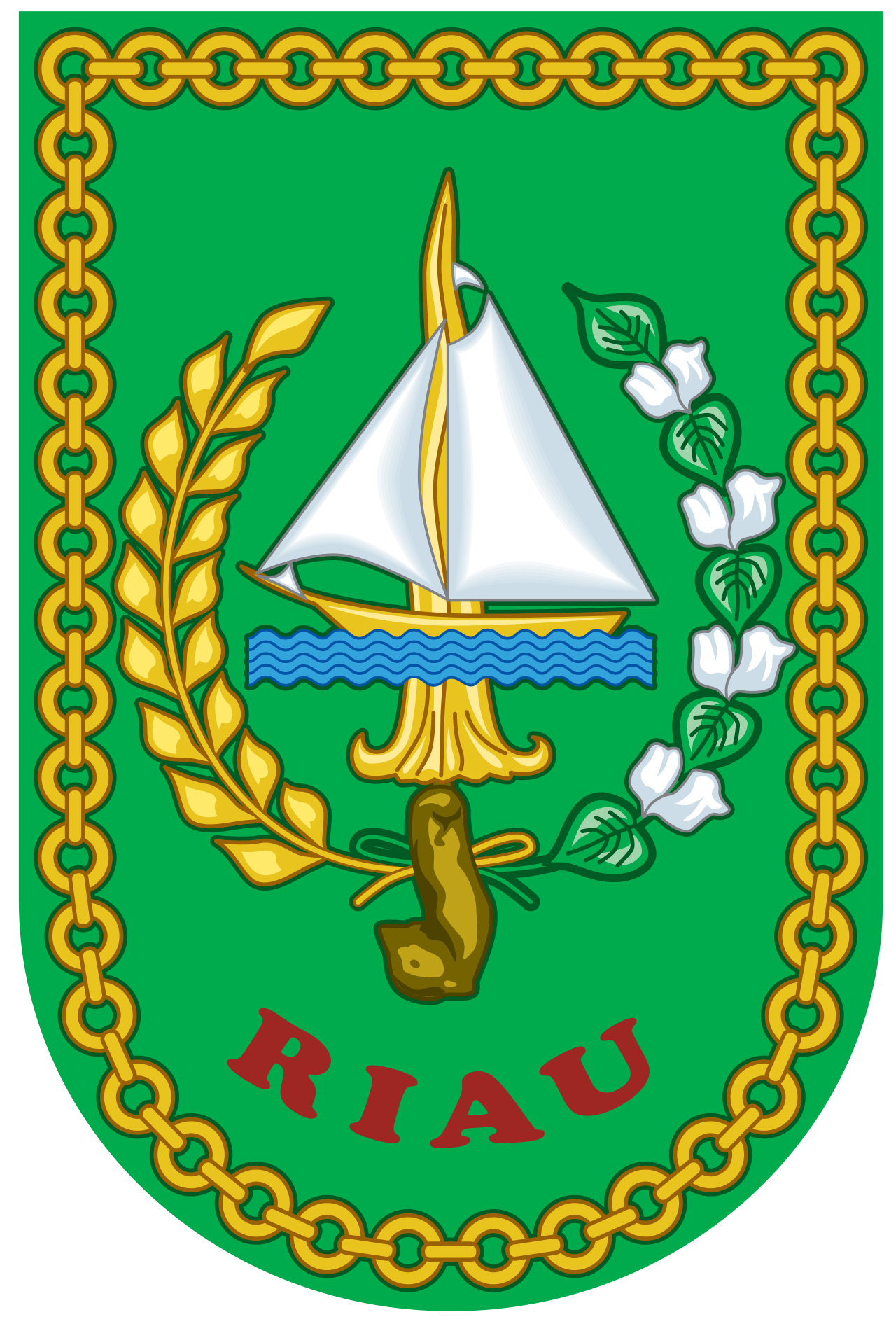Coat of arms of Riau.svg