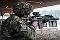 U.S. Army infantryman with an M7 rifle