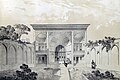 A house in Tabriz, Eugène Flandin 1841.