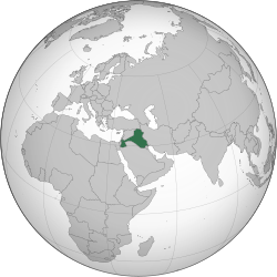 Location of Arab Federation