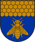 Coat of arms of the town of Viļāni, Latvia