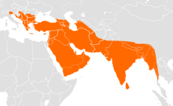Map of range
