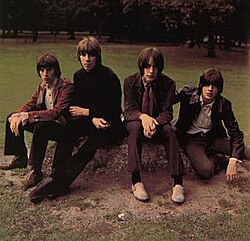 Nazz in 1968. Left to right: Carson Van Osten, Stewkey, Todd Rundgren, Thom Mooney.