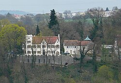 The neogothic Remseck castle