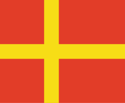 Cross flag of Scania