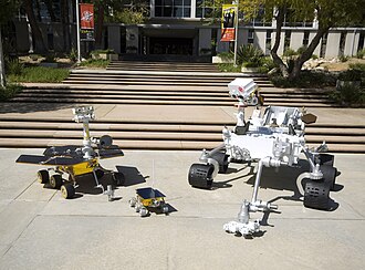 Comparison: MER, Sojourner rover, Curiosity