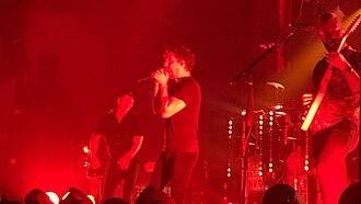 Dance Gavin Dance performing at the Webster Theater, 2022