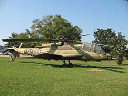 AH-56 side view, on museum display in 2007