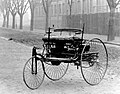 The world's first automobile, built in Mannheim by Karl Benz in 1885
