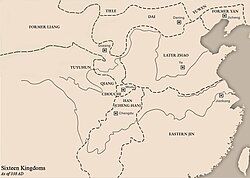 Former Yan in 338 AD
