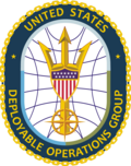 Seal of the United States Coast Guard Deployable Operations Group
