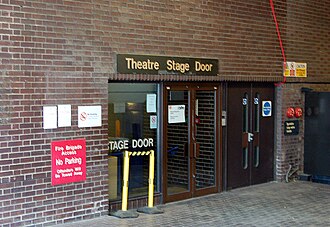 The Barbican Centre stage door